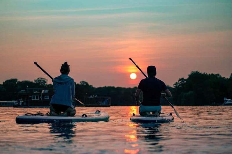 Berlin: SUP Sunset Tour to the Molecule Man - Exploring the Details of the SUP Sunset Tour