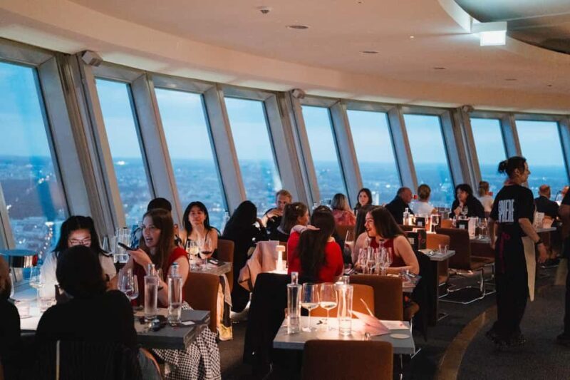 Berlin: TV Tower Sphere Tim Raue 4-Course Menu  My Home - Key Points