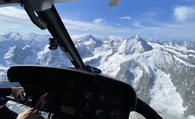 Bern: Private Matterhorn Helicopter Flight - The Experience Onboard