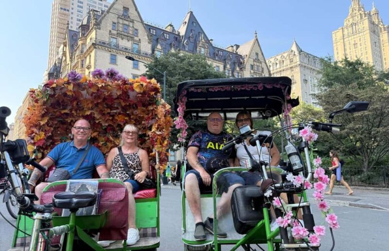 Best of NYC:Top-Rated Sex and the City Hotspots Pedicab Tour - What to Expect on the Tour