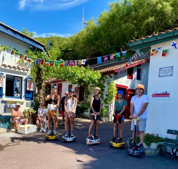Biarritz happiness: Guided tour by Segway/e-bike + Pala - Key Points