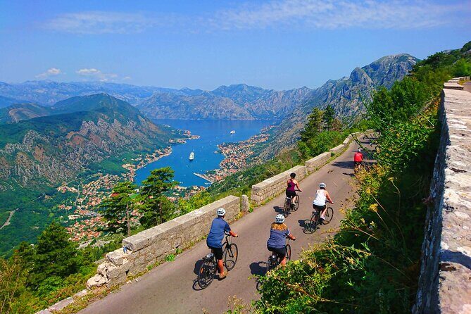 Bike tour - Panoramic downhill from Njegui and Kotor serpentines - A Scenic Downhill Bike Adventure in Montenegro: From Njegusi to Kotor Serpentine