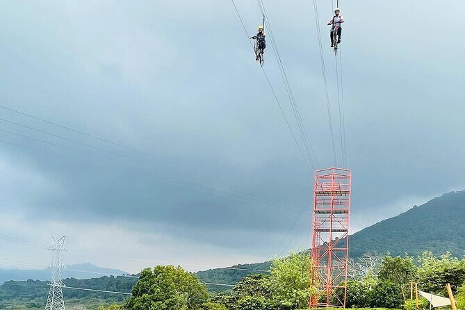 Bike Zipline, Cafe Albania Rainbow Slide and Wings Swing - A Deep Dive Into the Experience