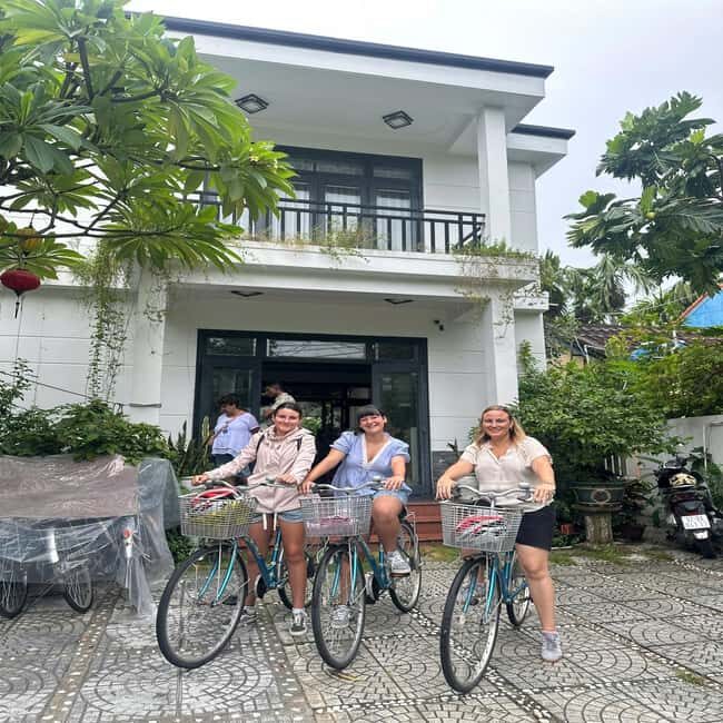Biking, Eco Basket Boat Ride &Cooking Class in Tra Que - Key Points