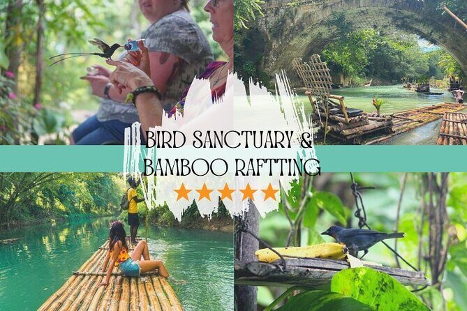 Bird Sanctuary and/or Lethe Bamboo Rafting from Montego Bay - Key Points