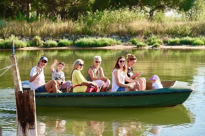 Birdwatching by boat in a small group in the Pialassa Baiona - Key Points