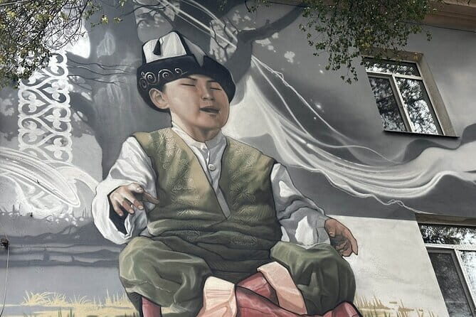 Bishkek Street Murals , Mosaics Arts and Kyrgyz Nomadic History - The Value of the Tour for Different Travelers