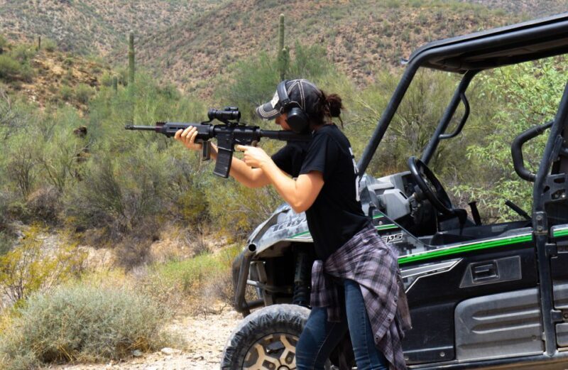 Black Canyon City: Ride and Shoot Combo with ATV or UTV - Learning to Shoot with Pros: A Highlight for Many