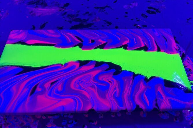 Black Light Splatter Zone - Key Points