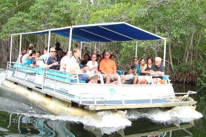 Black River Safari/YS Falls plus Floyd's Pelican Bar Private Tour - Key Points
