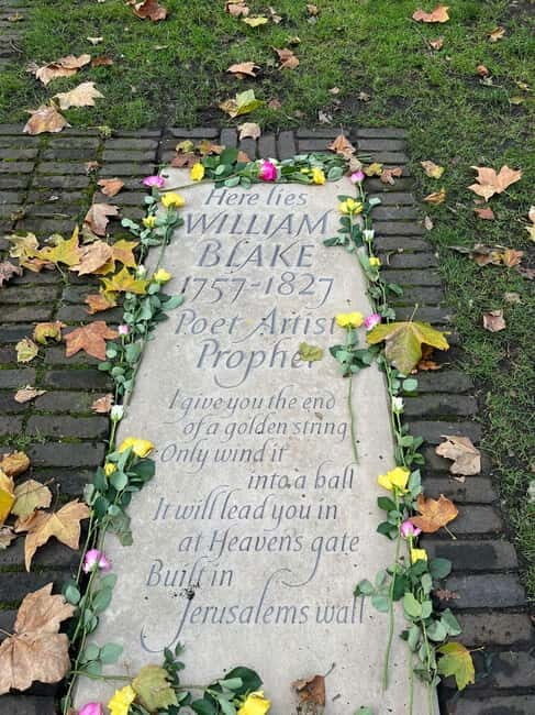 Blake & Defoe's London: Literary Tour & Writing Workshop - Experience Blake & Defoes London: Literary Tour & Writing Workshop
