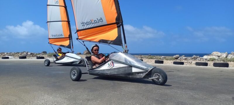 Blokart Landsailing on the shores of the Caribbean Bonaire - Experience the Wind on Bonaire’s Shores: Blokart Landsailing Adventure