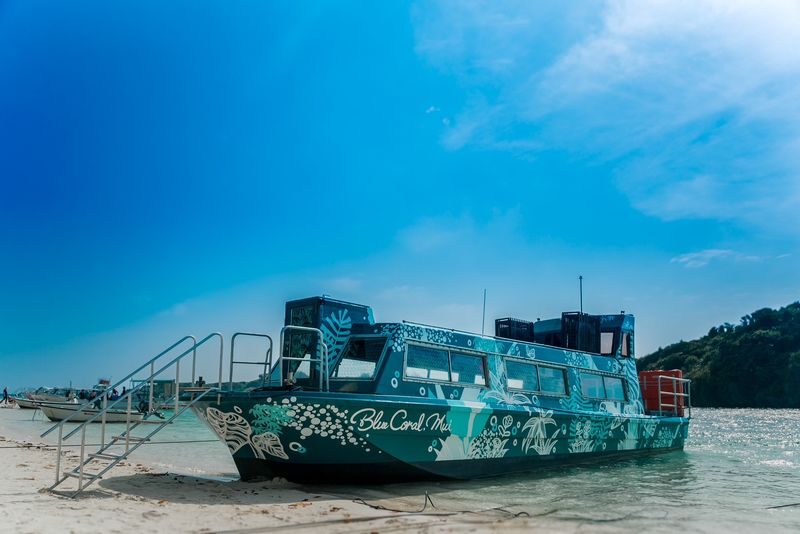 Blue Coral Ishigaki Island Kabira Bay Glass Boat - What to know before you board