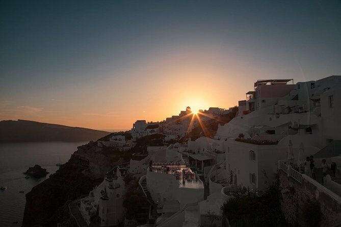 Blue Dome and Oia Sunset Small Group Transfer - Authenticity and Local Flavor