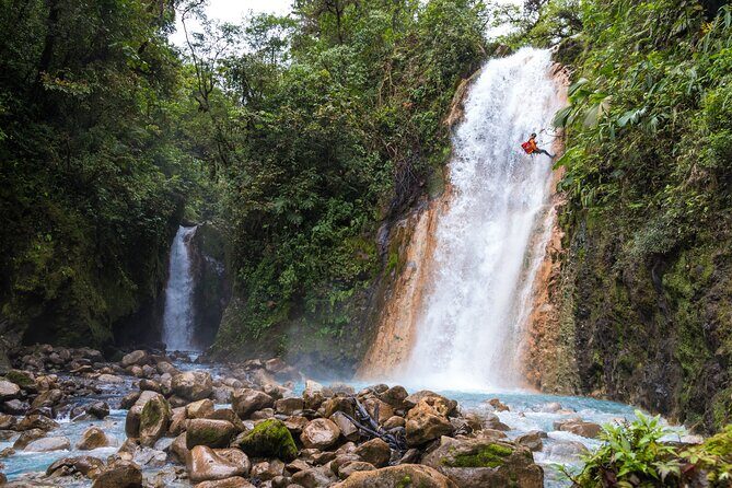 Blue Falls Canyoning Tour (4 abseils, slides, pools) - Exploring the Blue Falls Canyoning Tour