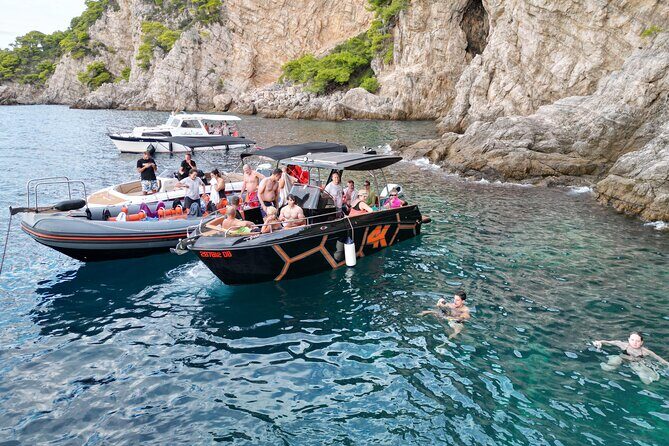 Blue & Green Cave Tour with Elaphite Island Stop from Dubrovnik - Key Points