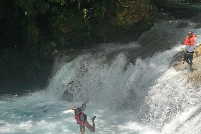Blue Hole and Bamboo River Rafting in Ocho Rios Jamaica. - The Return Journey