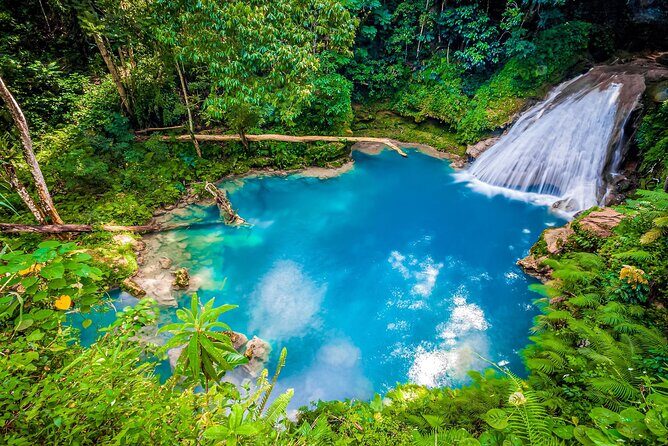Blue Hole, Dunns River & Island Gully Falls Guided Tour - Key Points