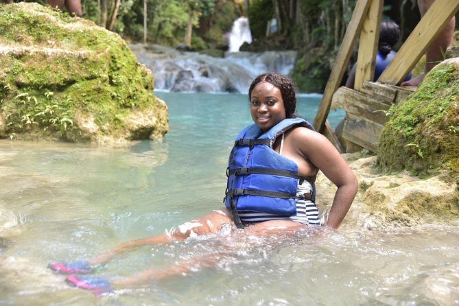 Blue Hole Falls, River Tubing and Bamboo rafting or Dunns River Falls - The Experience in Detail