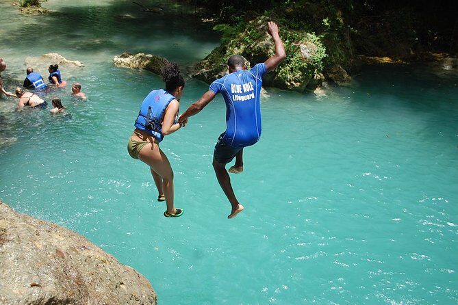 Blue Hole plus Secret Falls and Dunns River Falls Combo from Falmouth Hotels - Discover the Best of Jamaica’s Natural Beauty: Blue Hole, Secret Falls, and Dunn’s River Falls Combo Tour