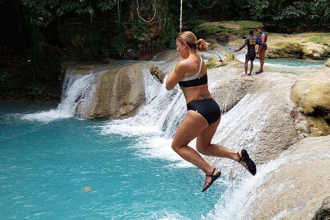 Blue Hole, Secret Falls and River Tubing Combo From Ocho Rios - Key Points
