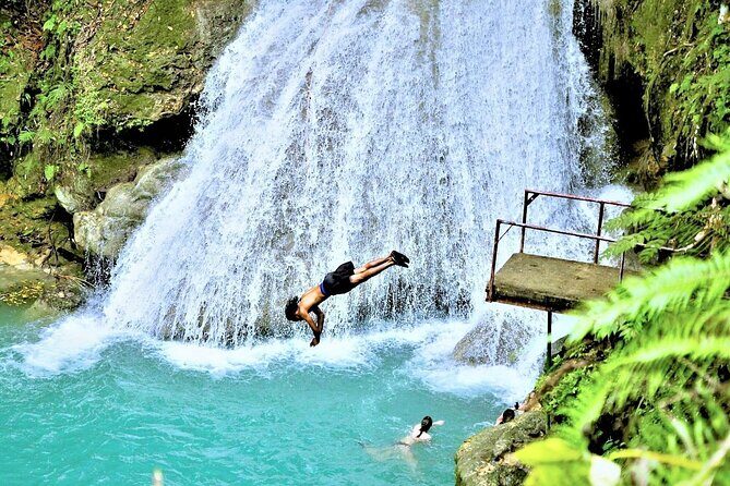 Blue Hole Secret Falls & O/Rios Highlight View Scenic Fern Gully - Key Points