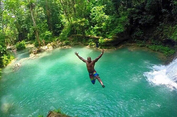Blue Hole Waterfall & Bamboo Rafting Tour Ocho Rios-Transfer Only - Exploring Jamaica with the Blue Hole Waterfall & Bamboo Rafting Tour