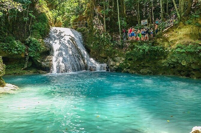 Blue Hole Waterfall, Bamboo River Rafting and ATV Tour Ocho Rios - Exploring the Details: A Full Breakdown of the Tour Experience