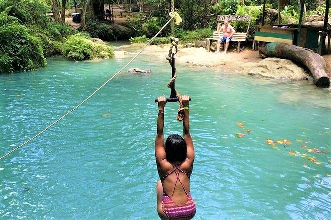 Blue Hole Waterfall & Beach Break Shore Excursion from Port of Falmouth - A Closer Look at the Blue Hole Waterfall & Beach Break Shore Excursion from Port of Falmouth