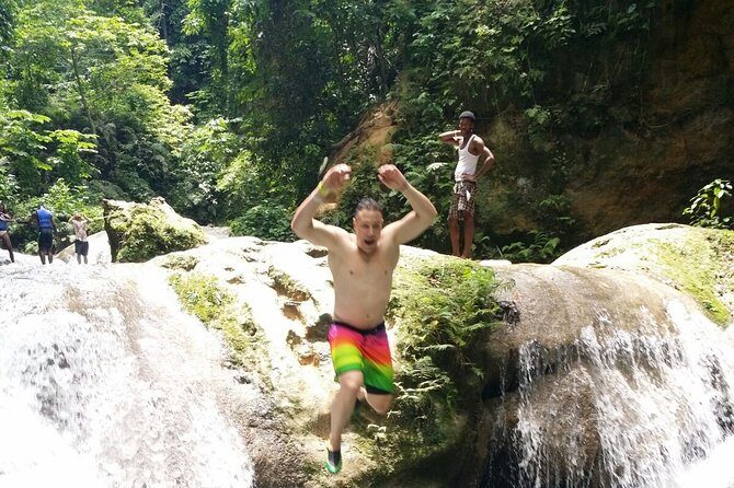 Blue Hole Waterfall & Beach Break Shore Excursion from Port of Falmouth - Authenticity and Personal Service