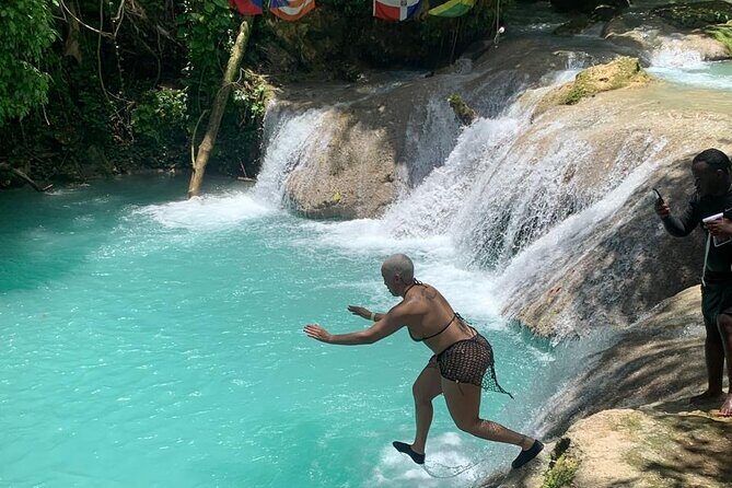 Blue Hole with ATV Adventure and Shopping in Ocho Rios - An Exciting Mix of Natural Beauty, Adventure, and Authentic Jamaican Culture