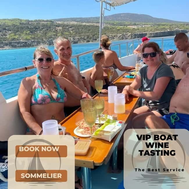 BLUE LAGOON WINE AND BBQ BOAT - Discover the Blue Lagoon Wine and BBQ Boat Tour in Cyprus