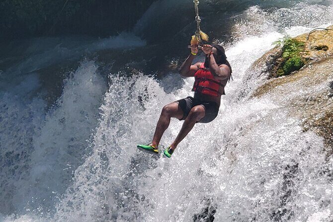 Bluehole & Secret Falls with shopping, admissions and pickup. - Discover the Blue Hole & Secret Falls: An Adventure for Water Lovers and Thrill Seekers