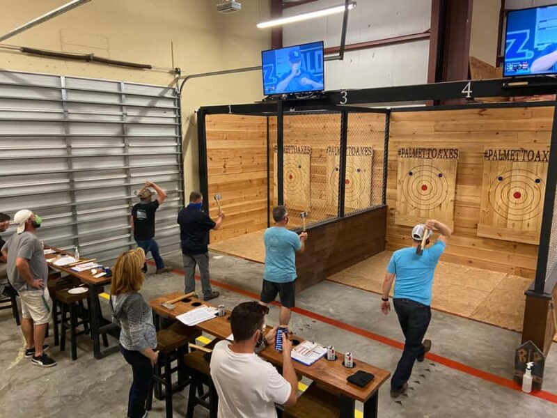 Bluffton: Axe Throwing Experience with Drinks and Snacks - A Detailed Look at the Bluffton Axe Throwing Experience