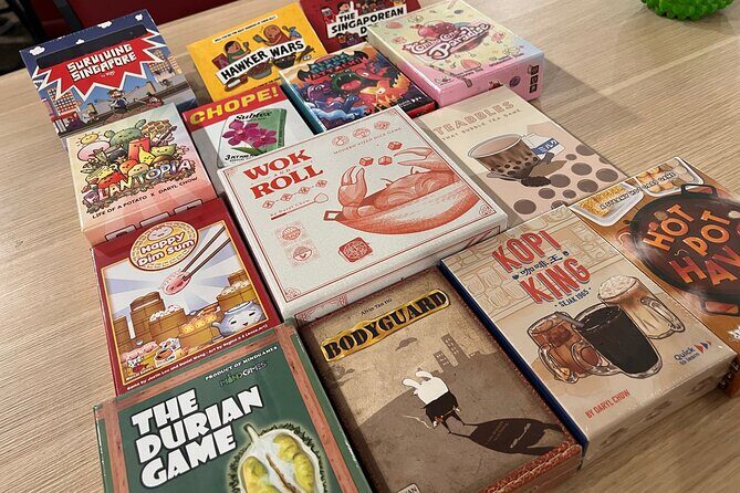 Board Game Adventures: Singapore Edition - Key Points