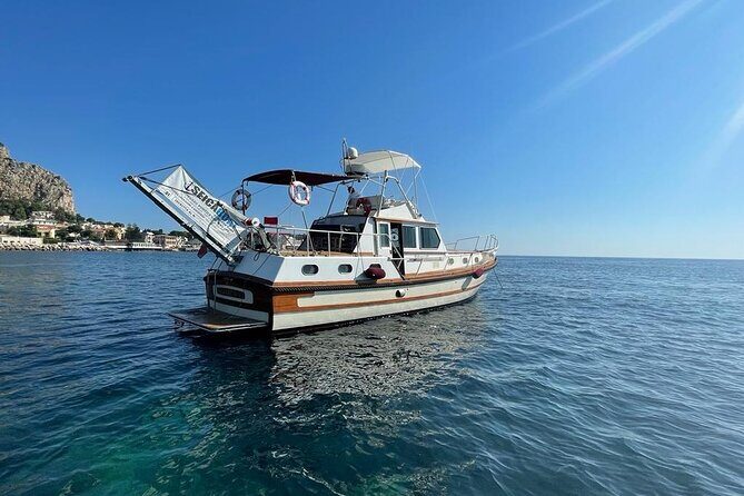 Boat excursion from Palermo with aperitif and wine - A Deep Dive into the Palermo Coast Boat Excursion