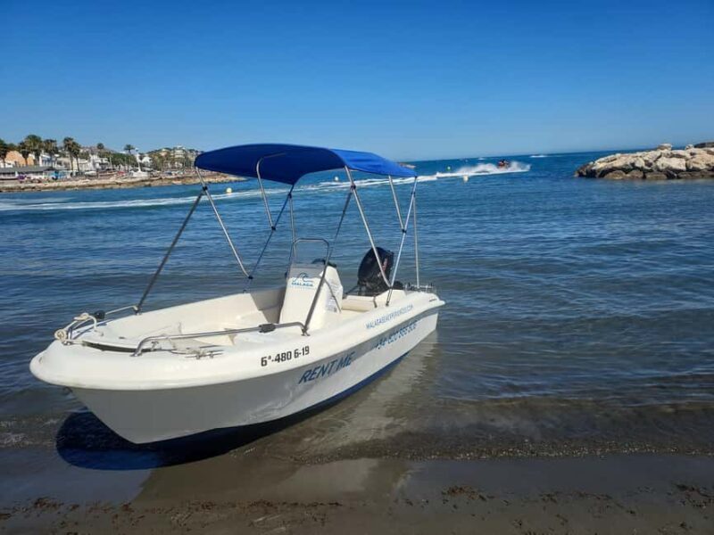 Boat rental without a license in Malaga city for 1-6 people. - FAQ