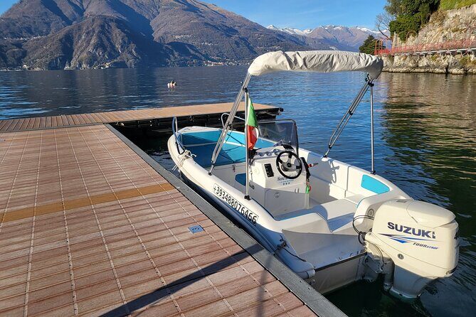 Boat Rental Without License Lake Como 40 hp - The Sum Up