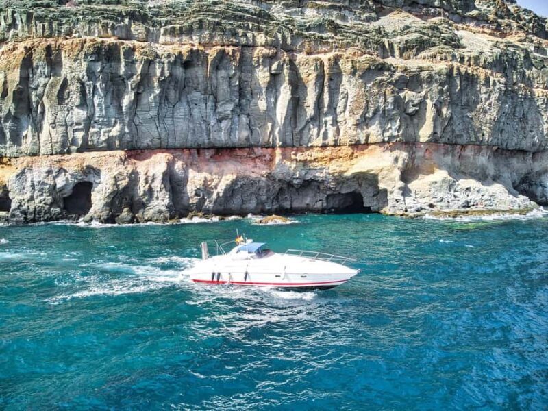 Boat ride from Puerto de Mogán along the Tamadaba coast - Boat ride from Puerto de Mogán along the Tamadaba coast