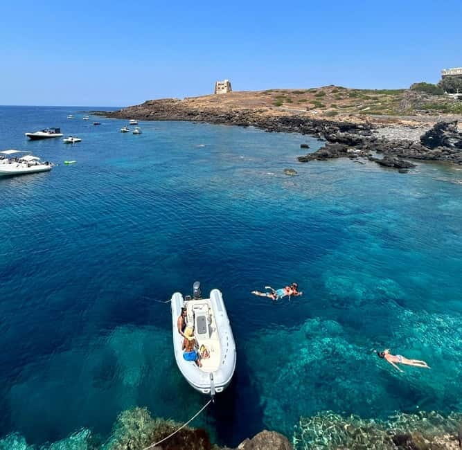 Boat Tour: Island hopping by dinghy with cave visits and snorkeling - The Departure Point and Ending