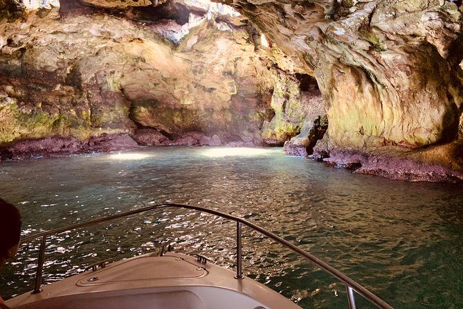 Boat tour of the Polignano a Mare caves with aperitif - In The Sum Up