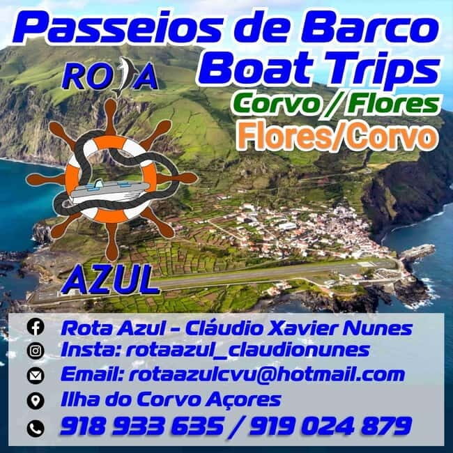 Boat trips to Corvo Island - Key Points