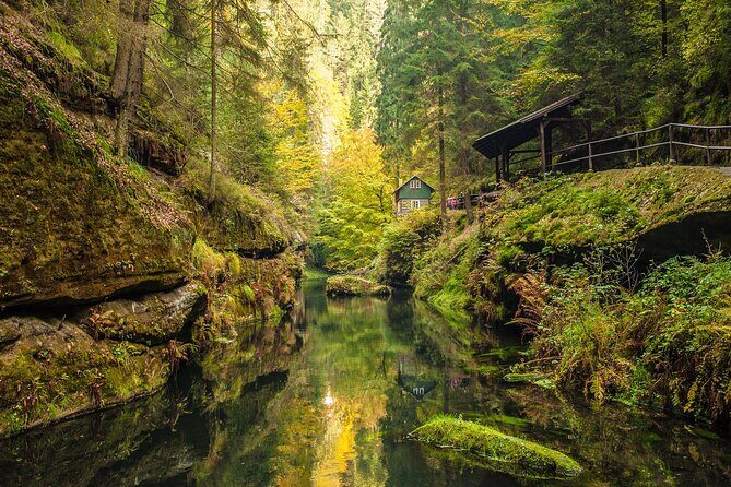 Bohemian and Saxon Switzerland All inclusive trip - Hiking Tour - Edmund’s Gorge and Kamenice River Cruise
