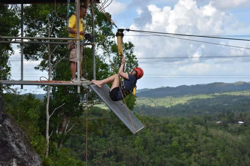 Bohol: The Plunge at Danao Adventure Park - The Journey to the Platform