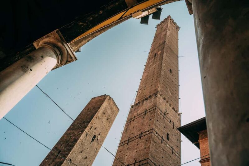 Bologna Walking tour with Tower Sky View and Archiginnasio - Key Points