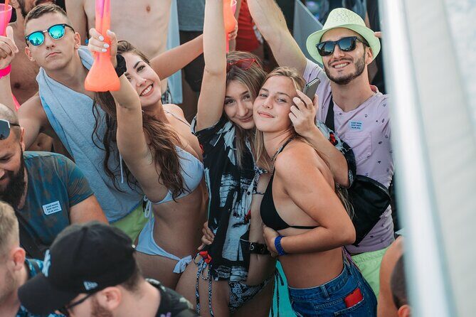 Boom Boat Party Pula  6-Hour Cruise with DJ, Swim & Afterparty - Key Points
