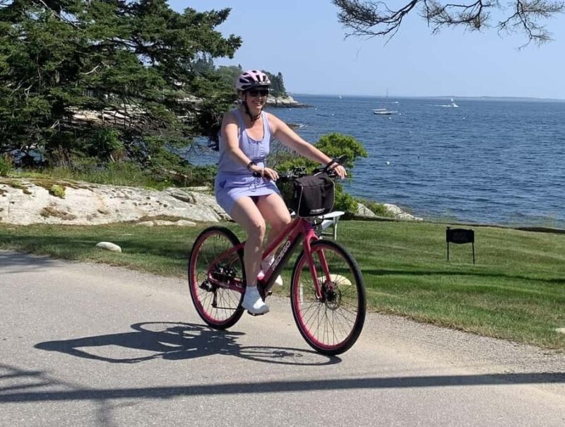 Boothbay Harbor: Joy Ride E-Bike Tour with Art Studio Visit - Key Points