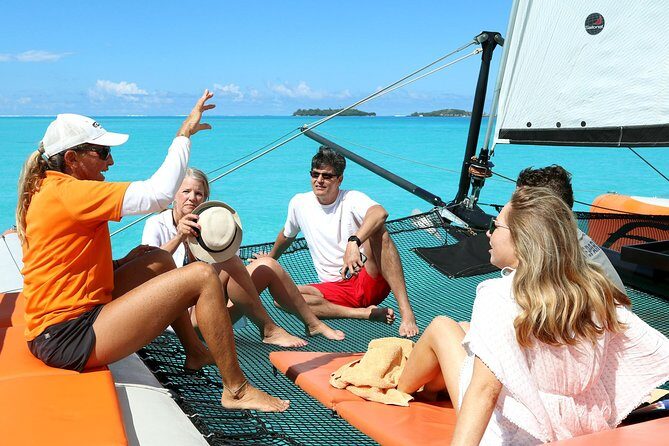 Bora Bora Half-Day Catamaran Sailing, Snorkeling and Floating Bar Experience - Experience the Best of Bora Bora with a Half-Day Catamaran Adventure
