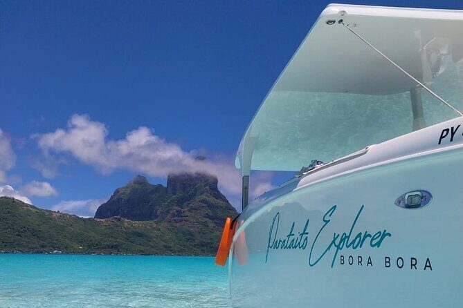 Bora Bora Private Solar Boat Experience - Exploring Bora Bora on the Parataito Explorer Solar Catamaran