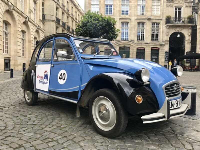 Bordeaux: Private Tour in a Citroën 2CV 45min - The Sum Up